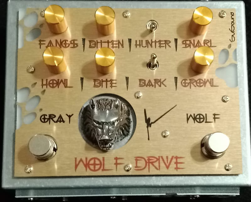 Custom Wolf Drive Overdrive/Distortion Pedal