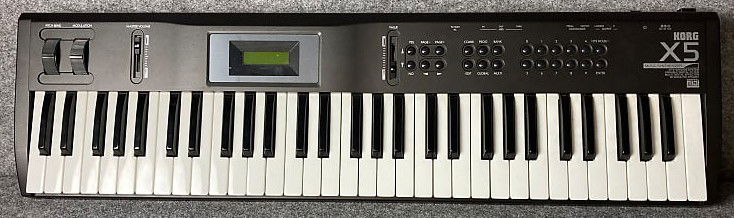 Vintage Korg X5 Keyboard
