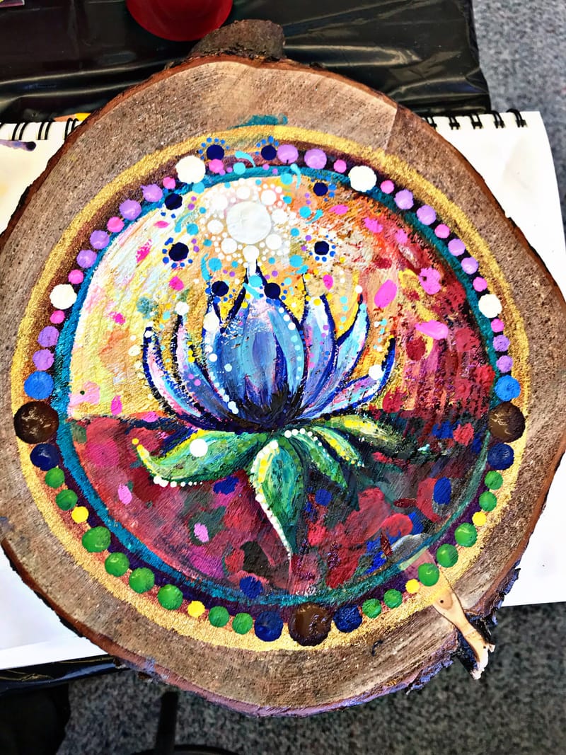 live painting in Levack