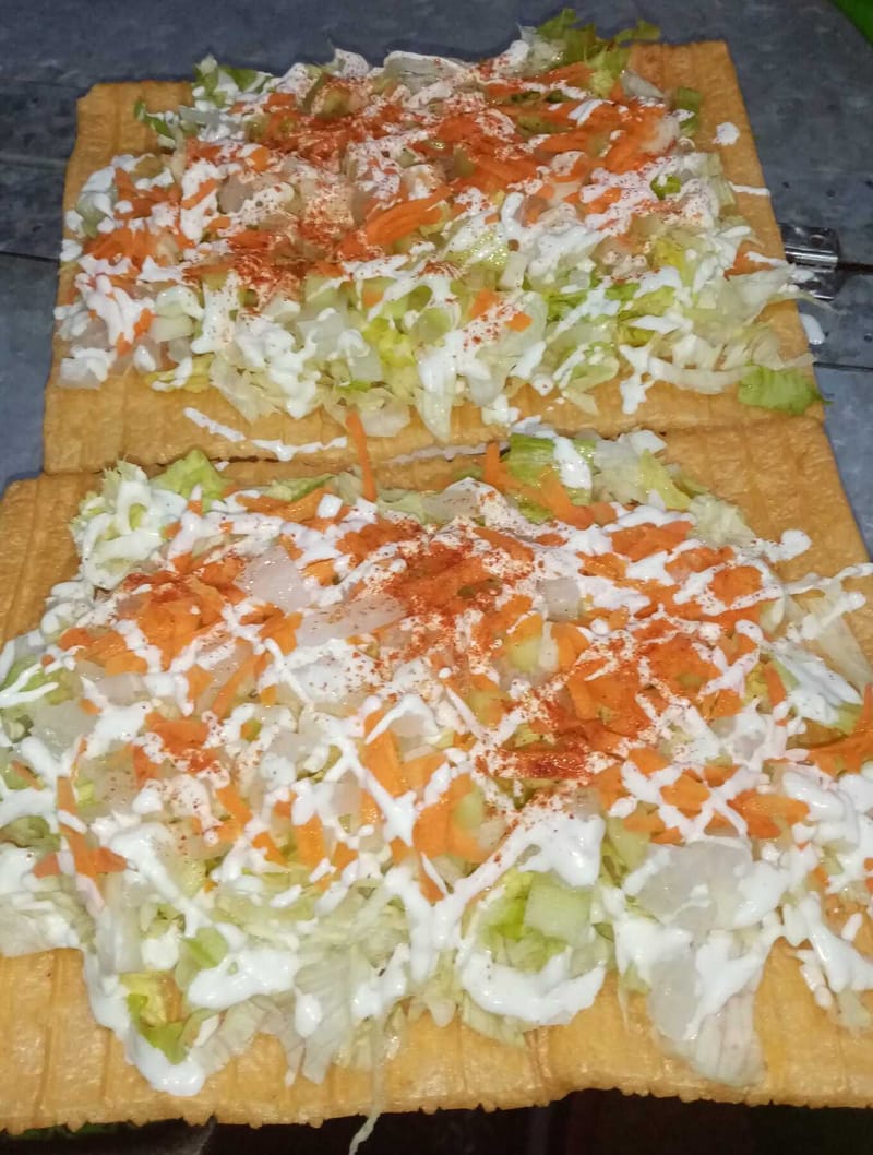 Duros con verdura