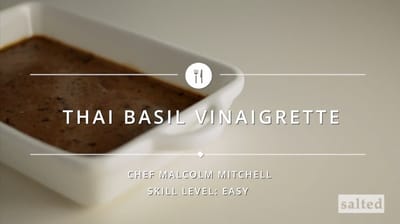 Thai Basil Vinaigrette