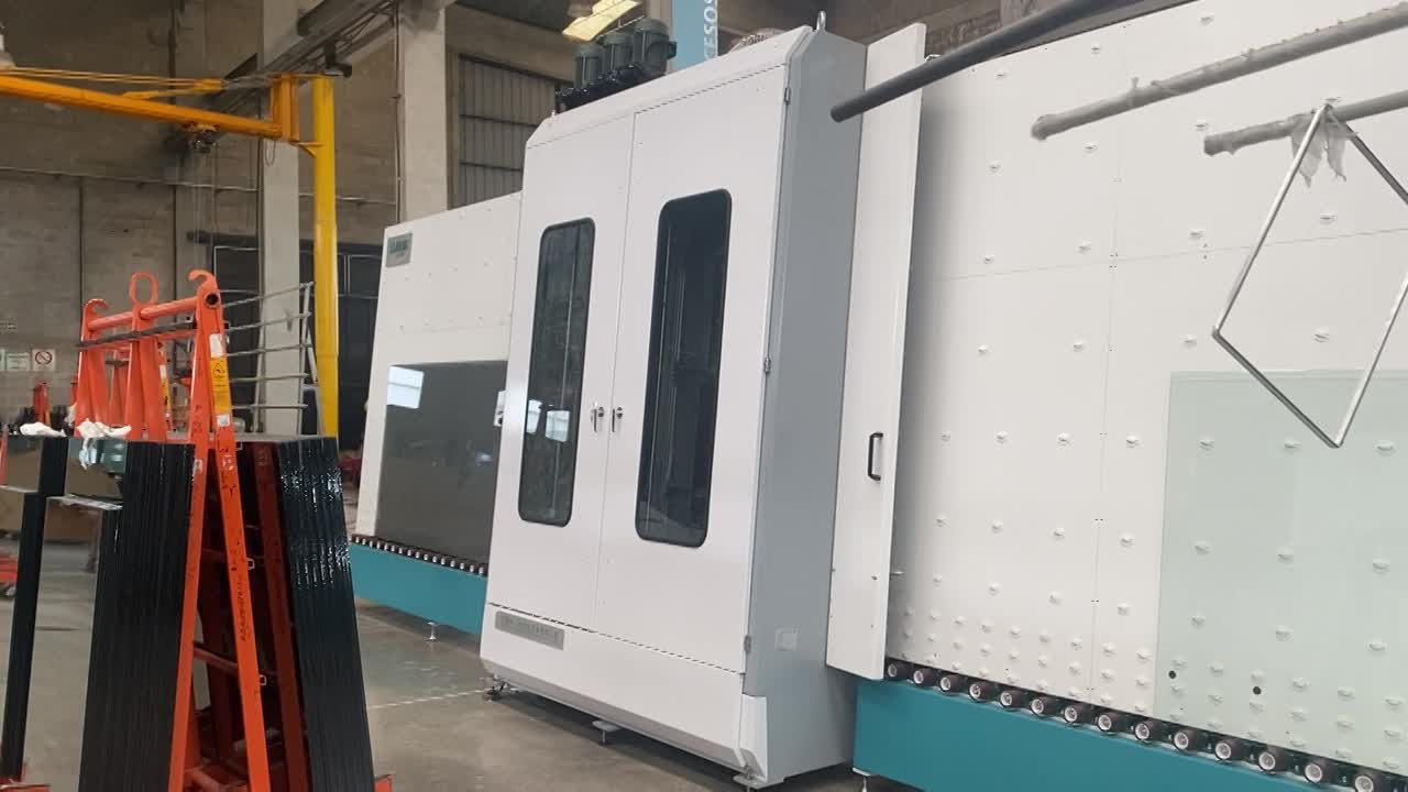 The Assembly and Adjustment of Insulating Glass Production Line 4