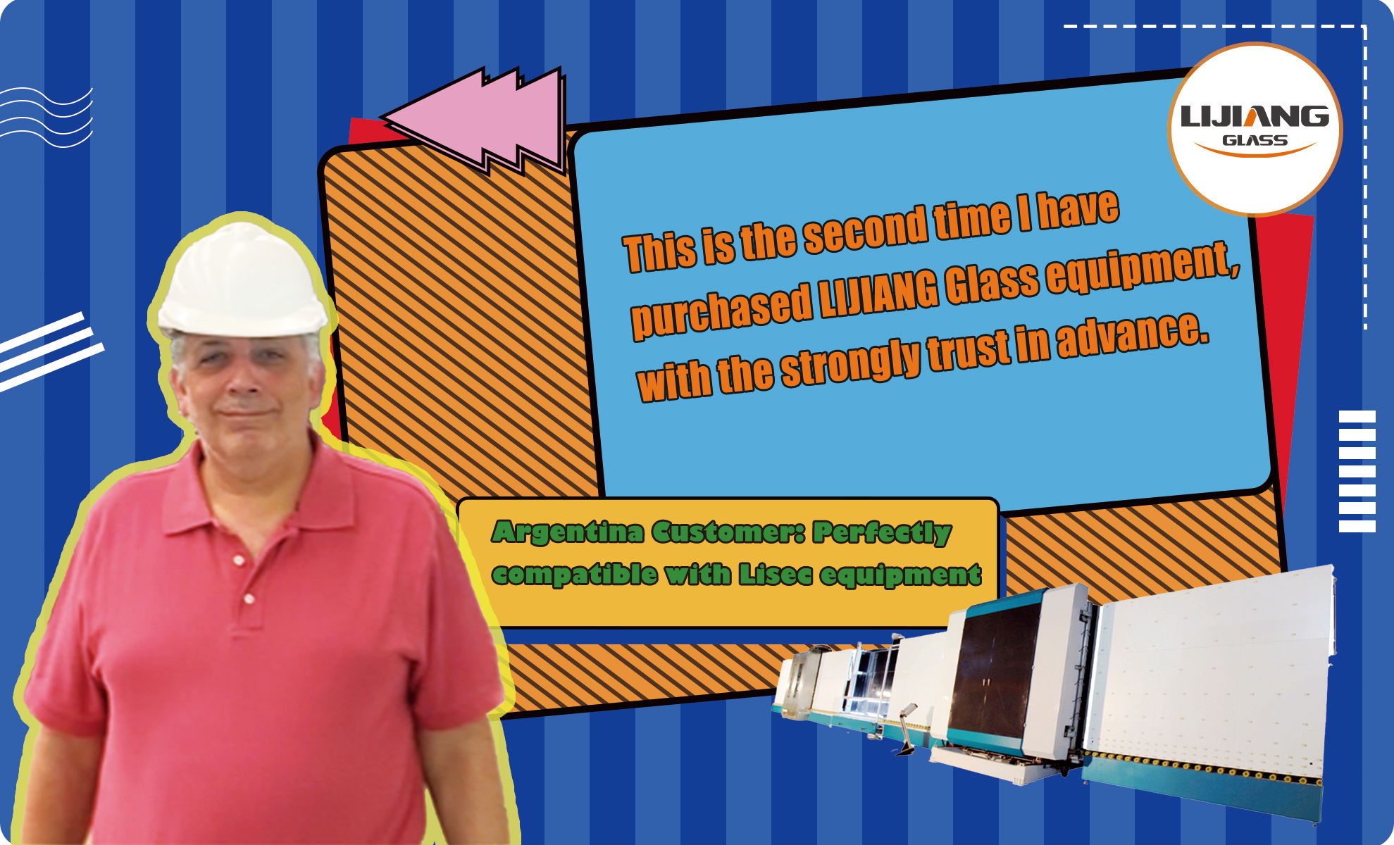 LIJIANG Glass's Argentina Customer Review