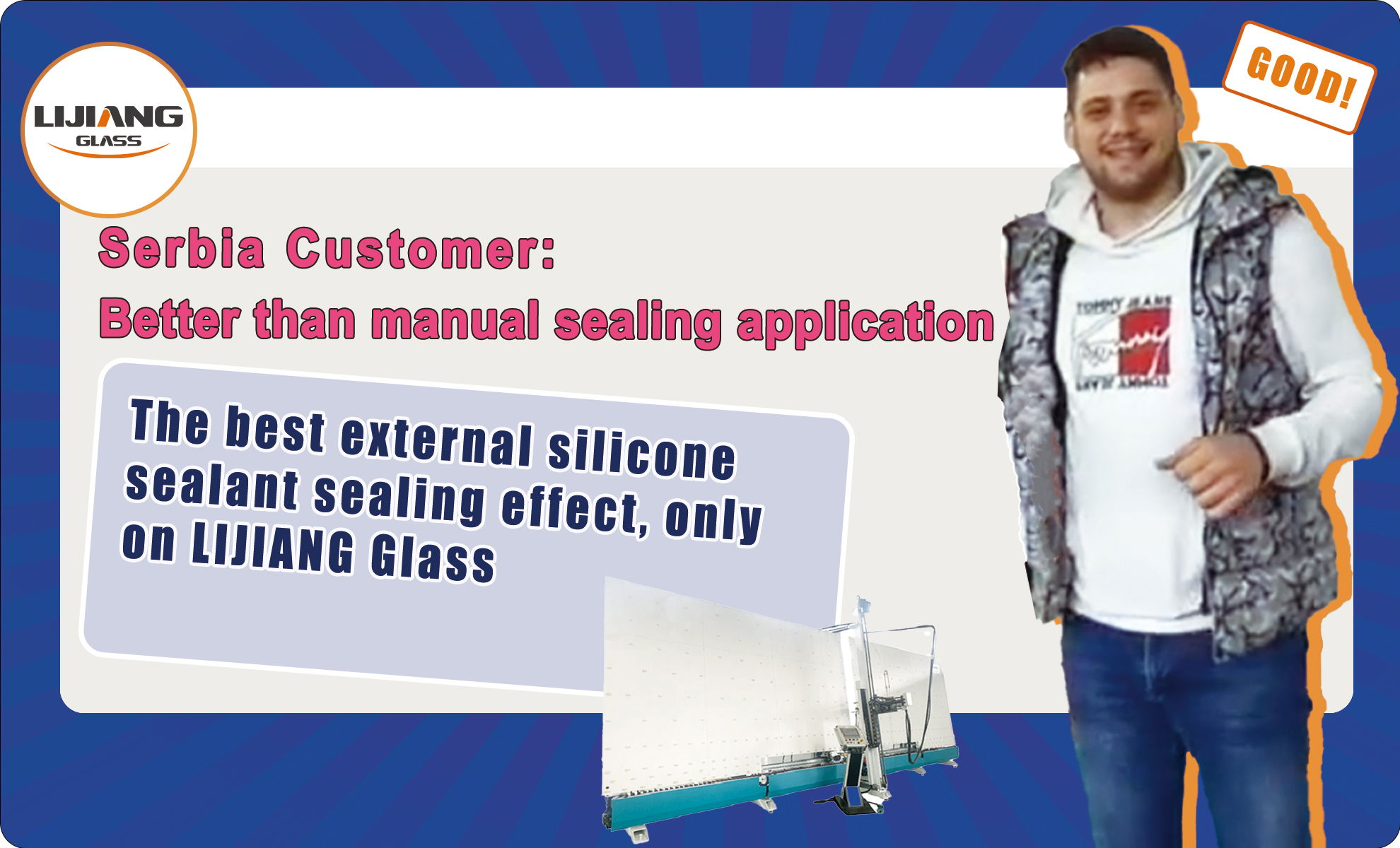 LIJIANG Glass's Serbia Customer Review