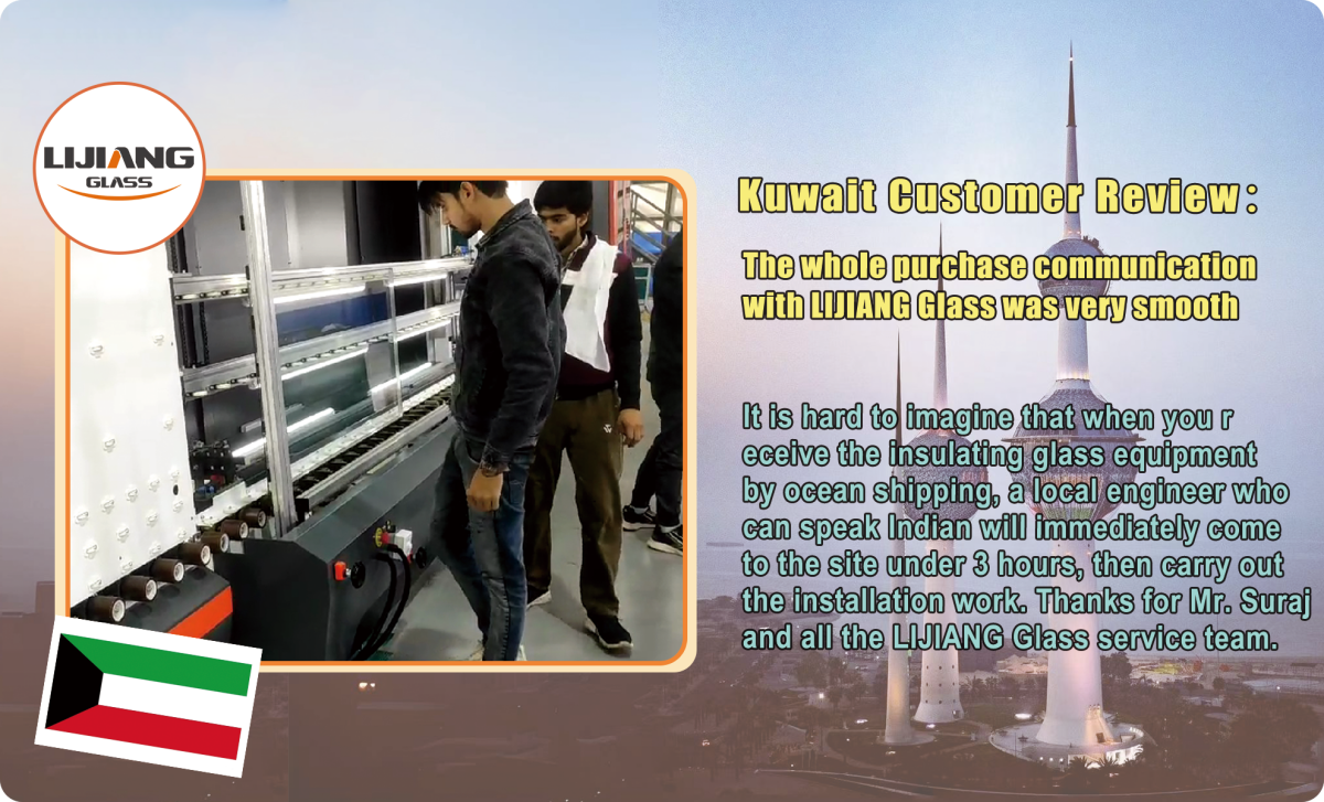 LIJIANG Glass' Kuwait Customer Review