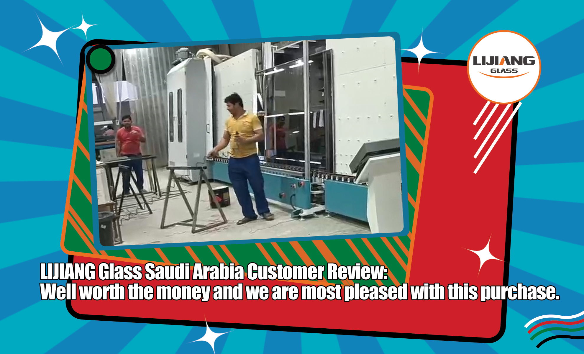 LIJIANG Glass's Saudi Arabia Customer Review 3