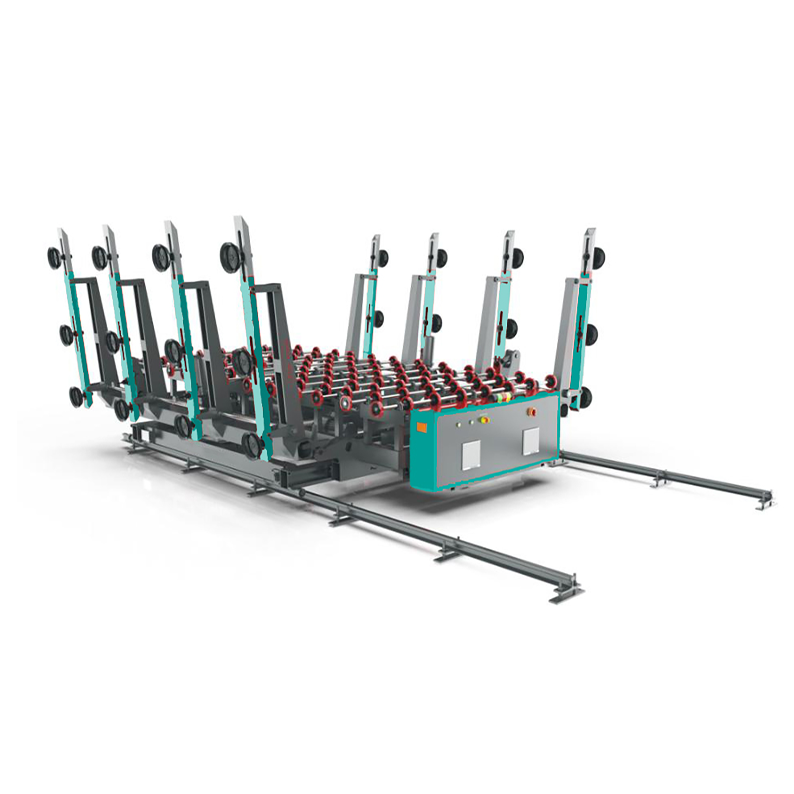 Machine Loading Table Sliding Automatic Glass Loading Table - www.LJGlassMachinery.com