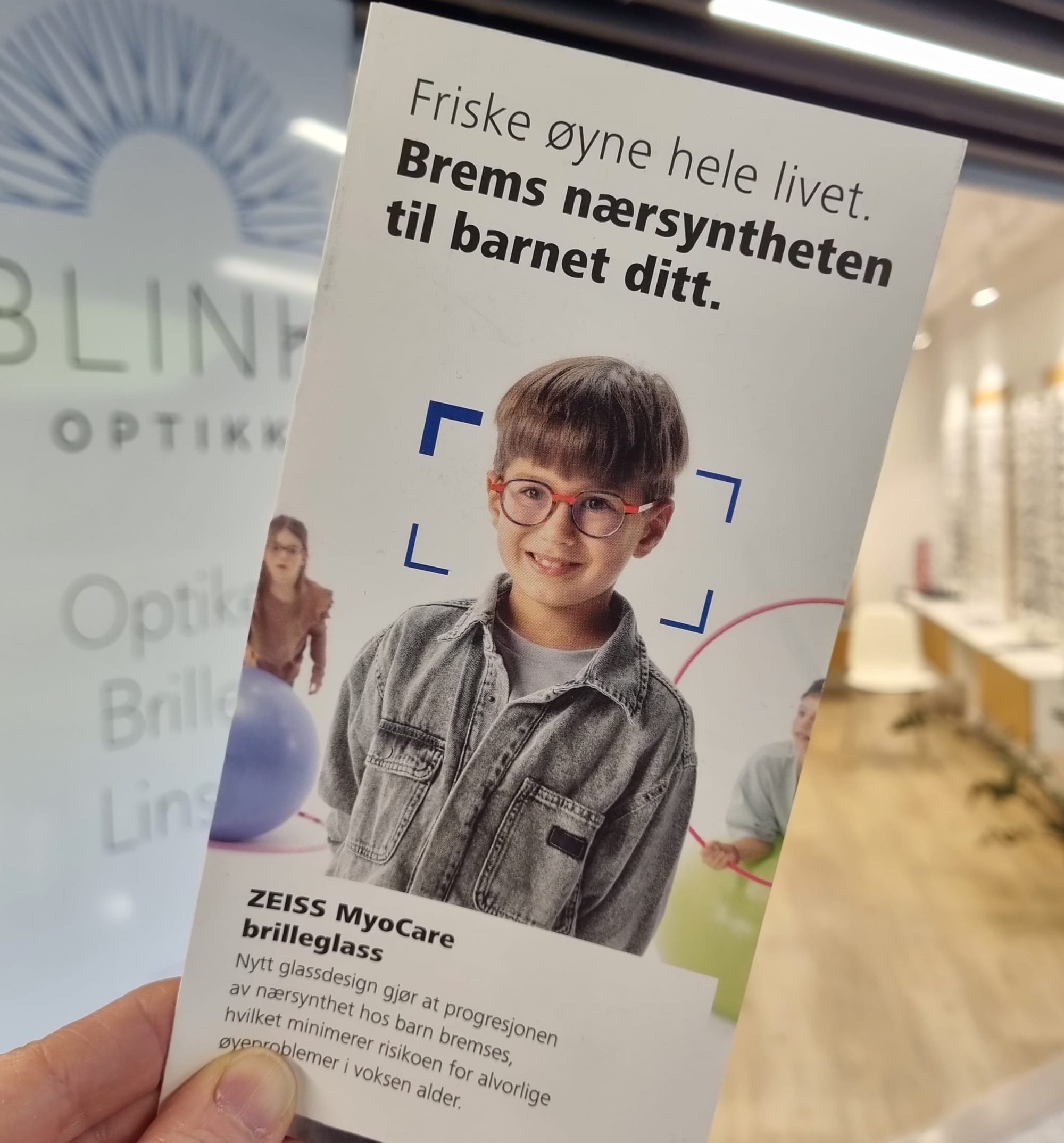 Nærsynthet Myopi Barn og Syn