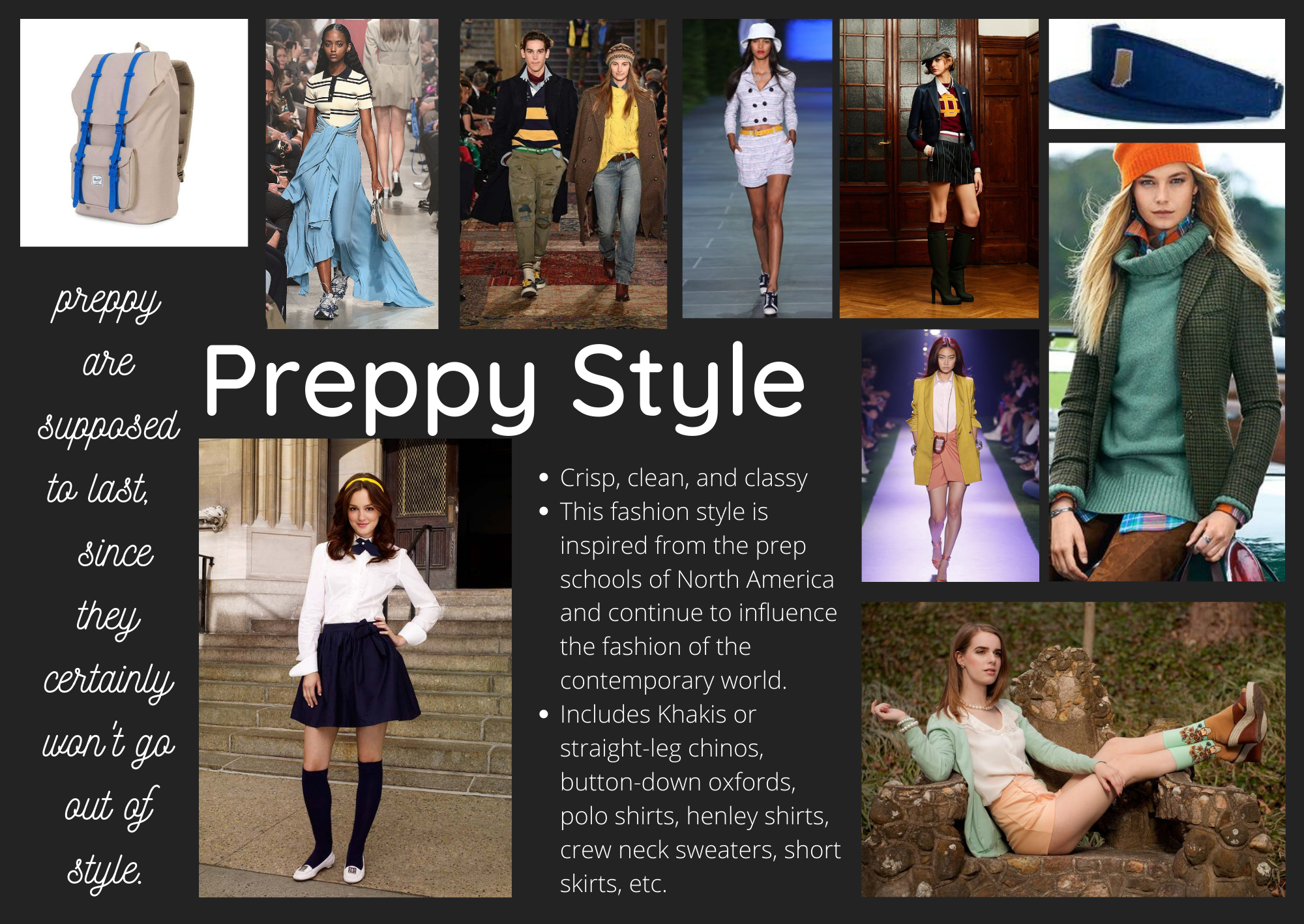 Preppy Style Board