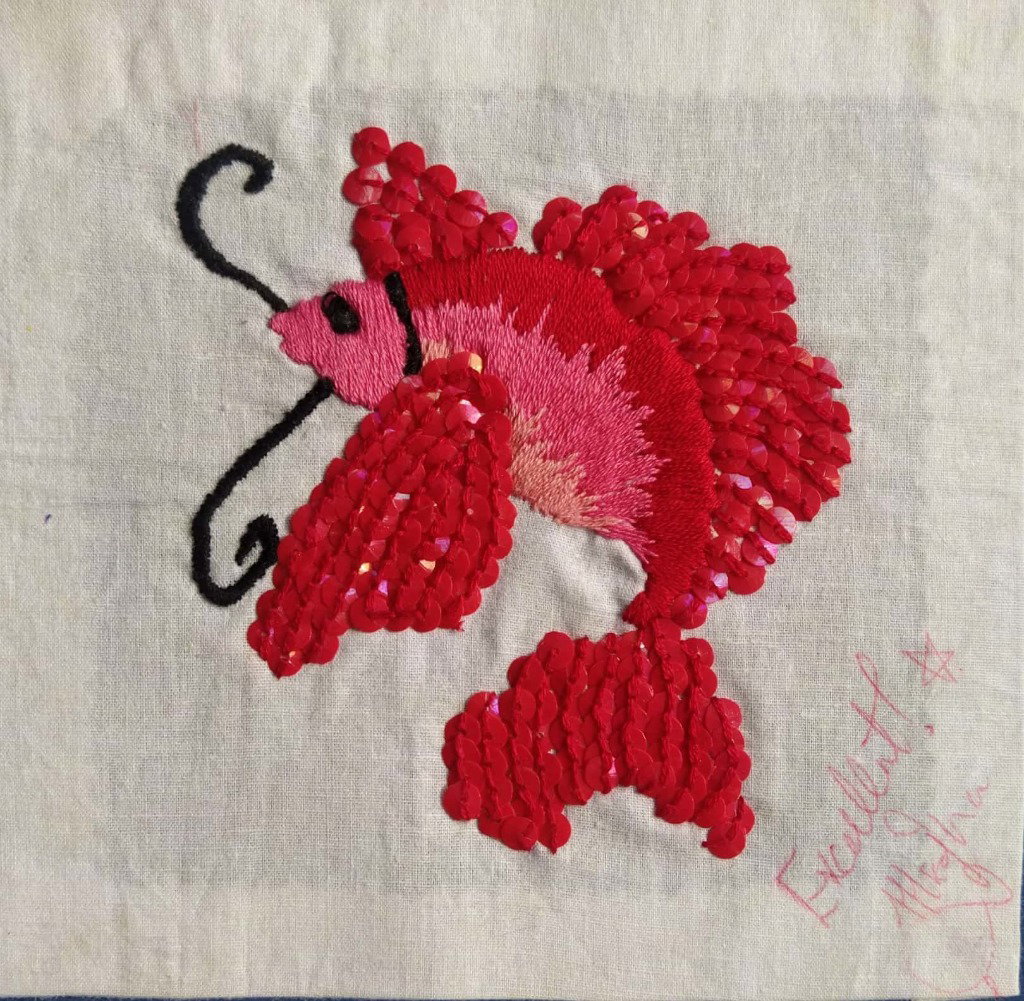 Sequence/ Long and short stitch
