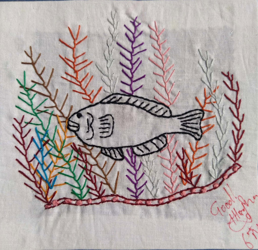 Feather stitch