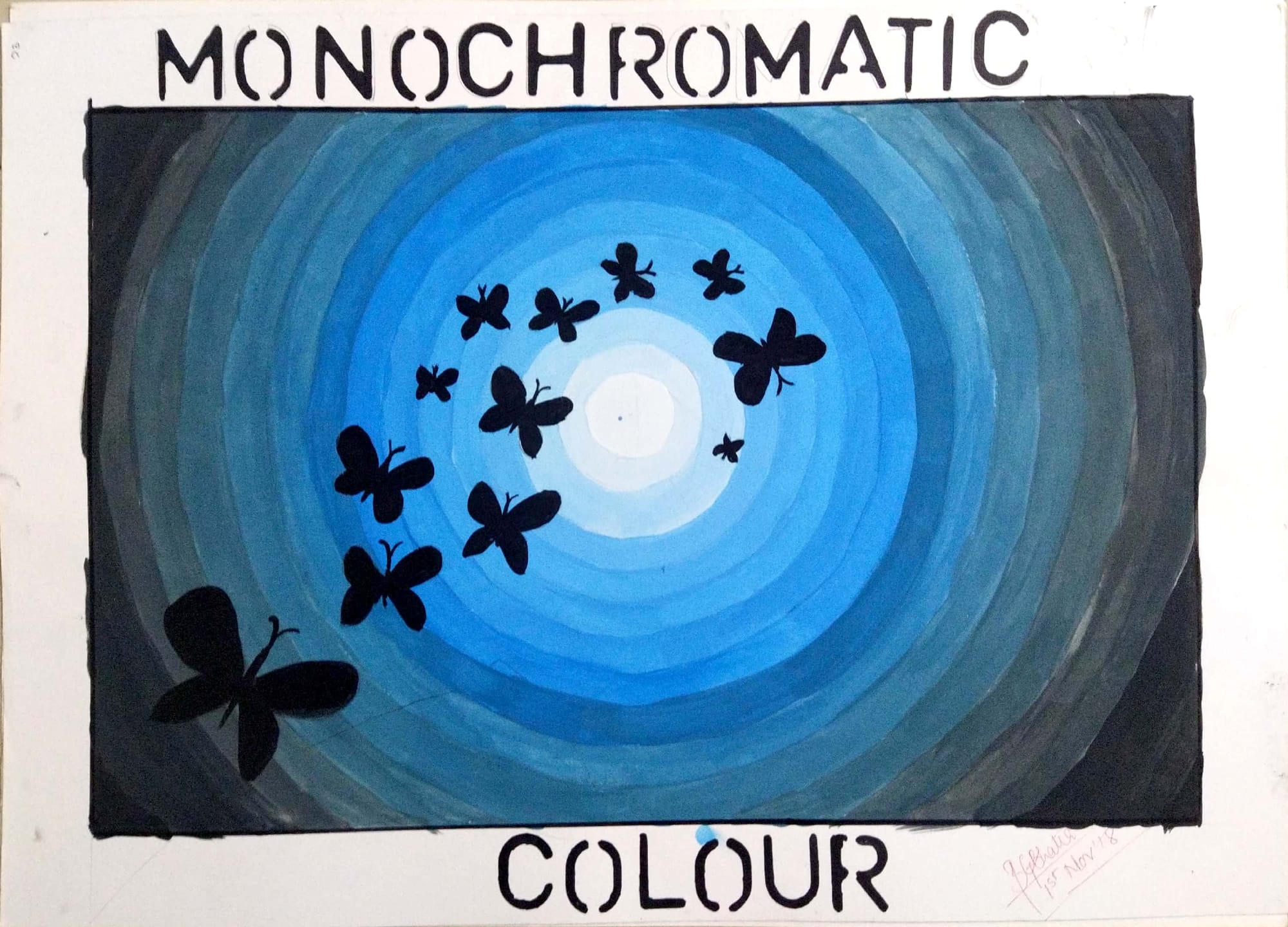 Monochromatic Colour Scheme