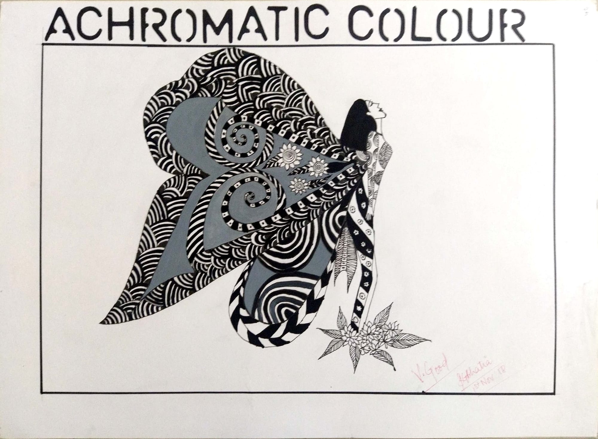 Achromatic Colour Scheme