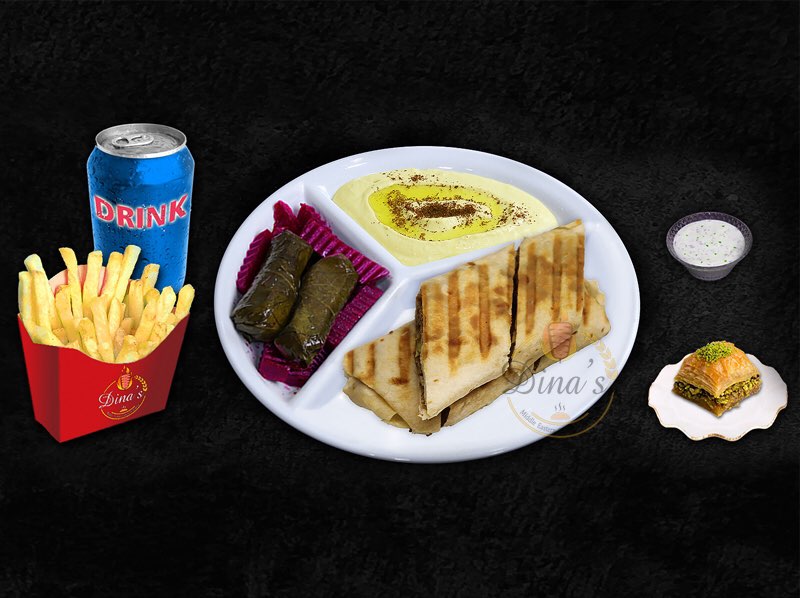 Falafel - Gyro - Chicken or Beef Shawarm - Lamb or Chicken Kebab