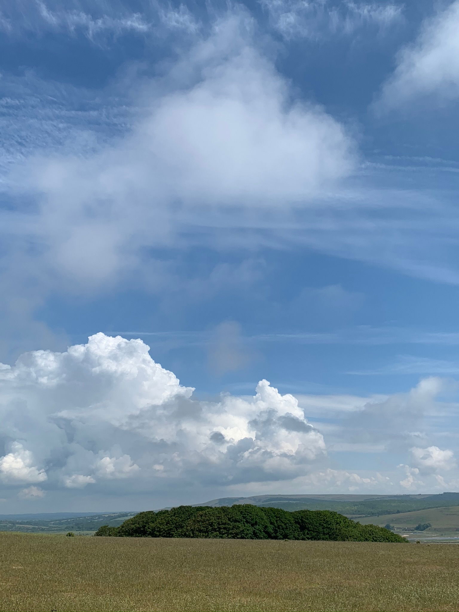 View over Cuckmere River, East Sussex