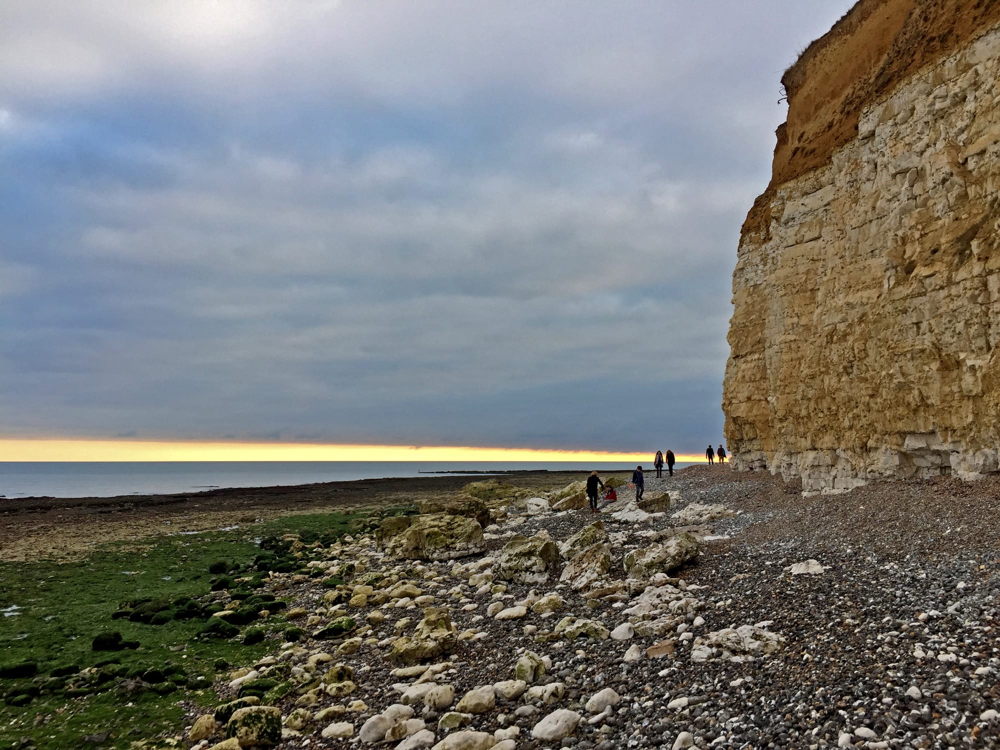 Evening Light, Hope Gap, East Sussex