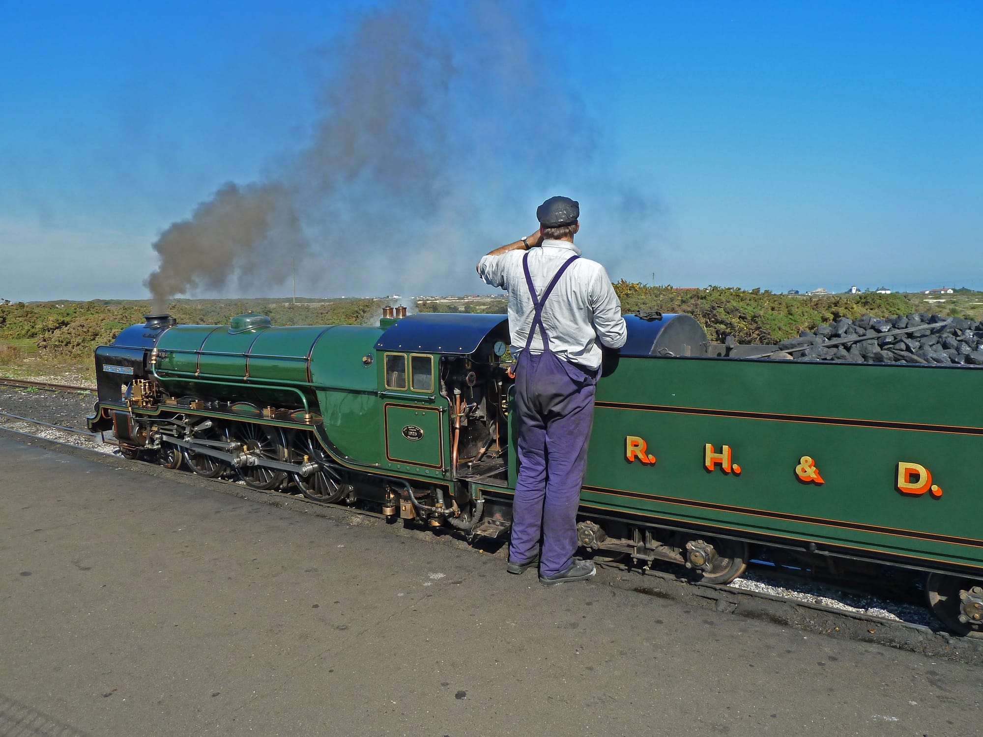 Tea Break, Dungeness Station, Kent