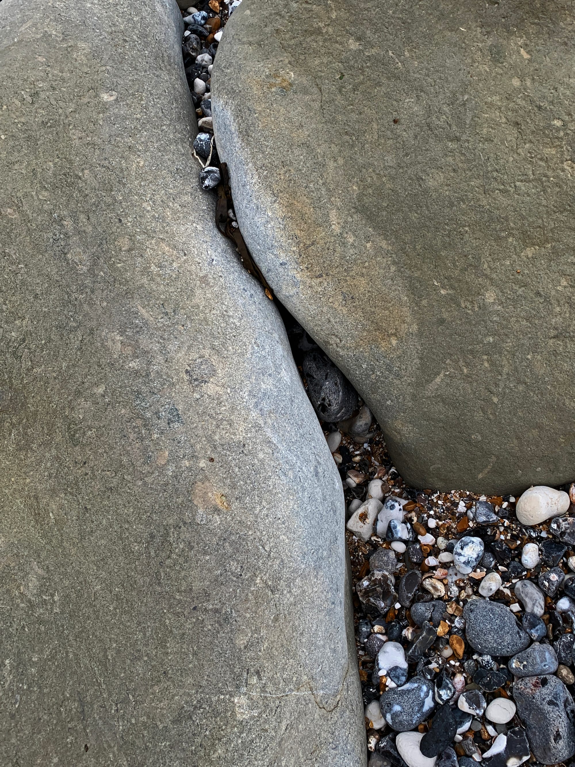 Buttocks on The Beach. Cow Gap, East Sussex