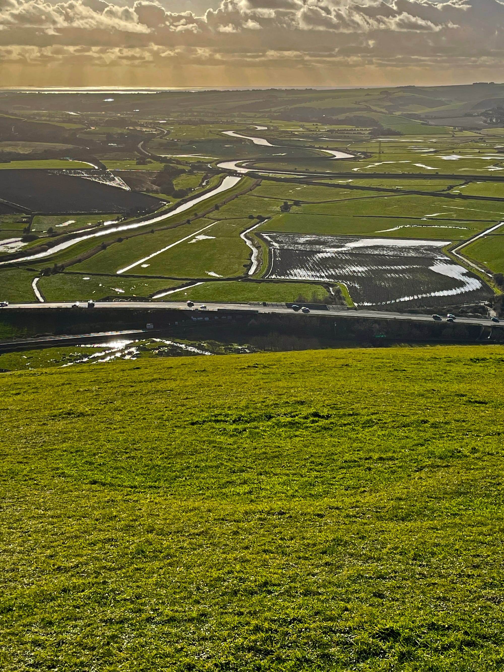 View from Mount Caburn, East Sussex