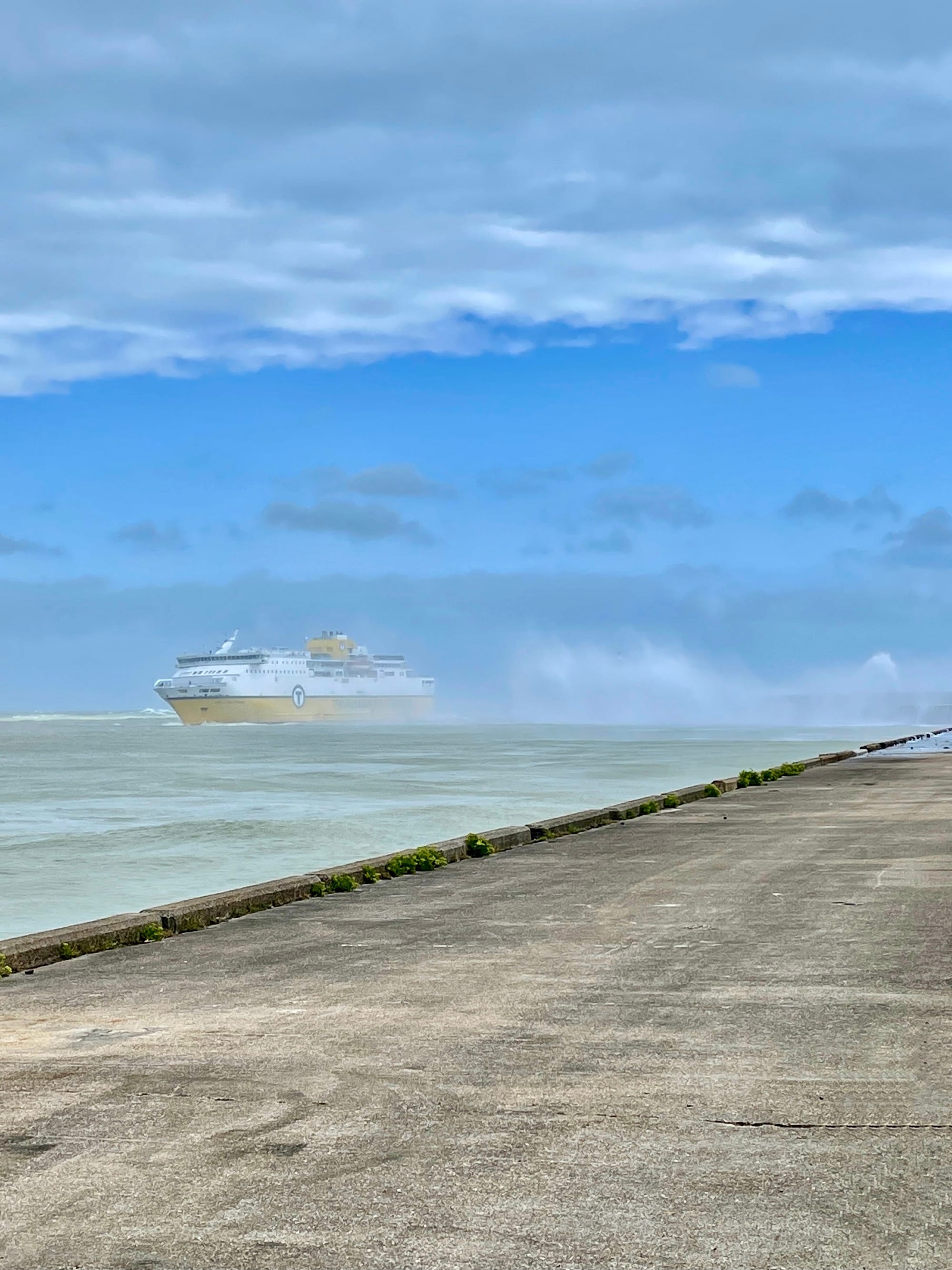 Riders On The Storm. Newhaven, East Sussex