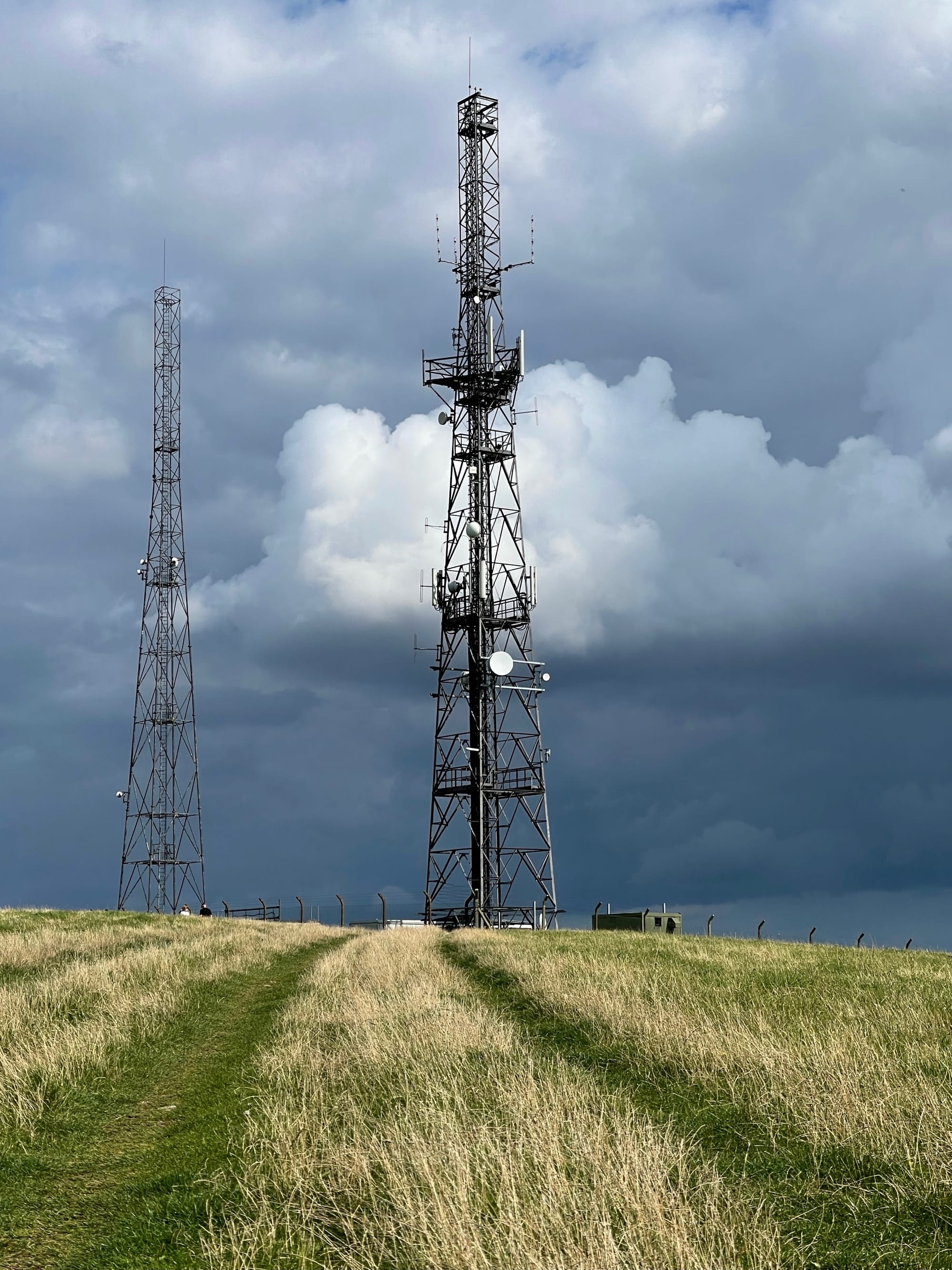 Beddingham Pylons. East Sussex