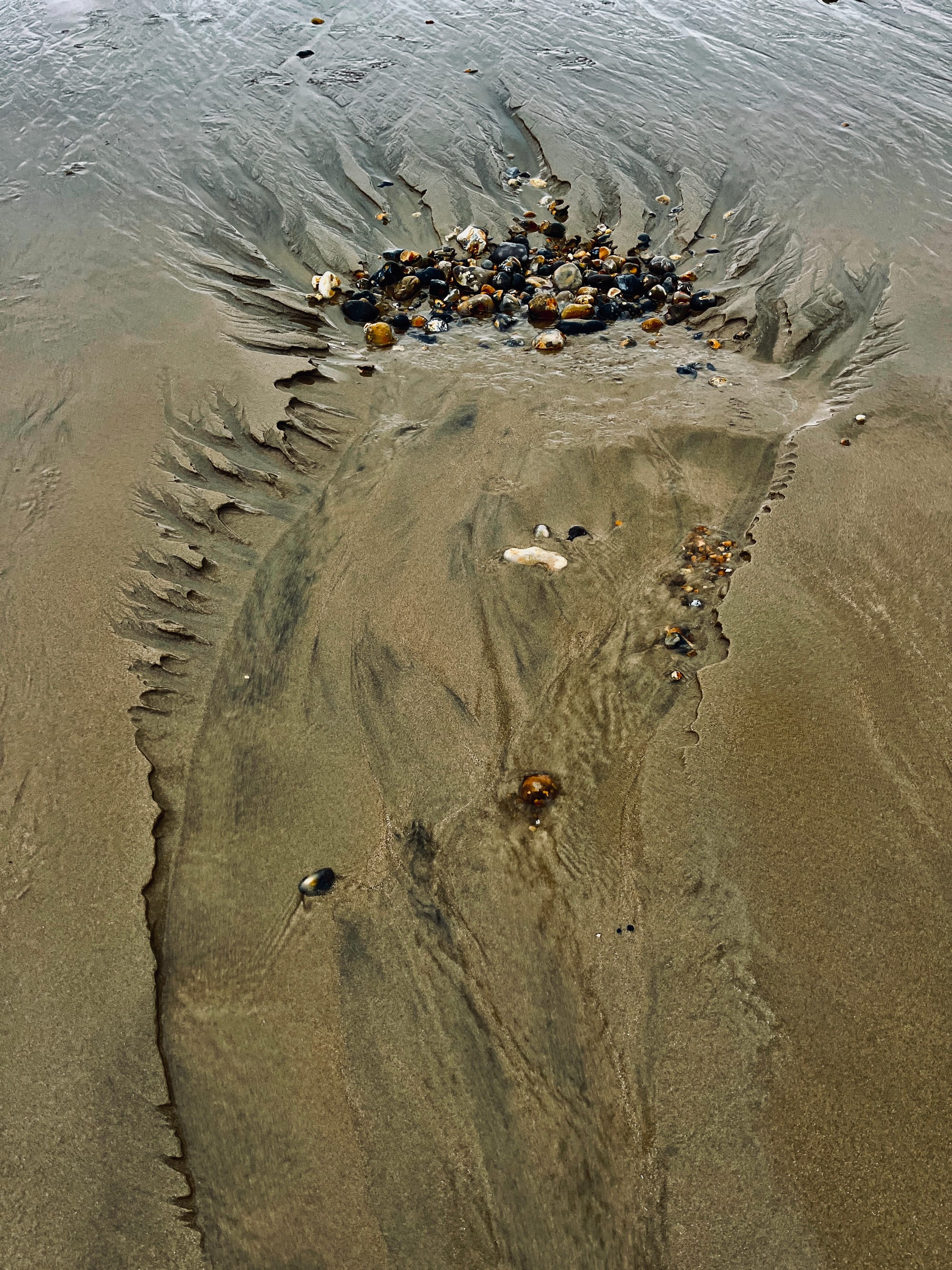 Slack Tide. Tidemills, Newhaven, East Sussex