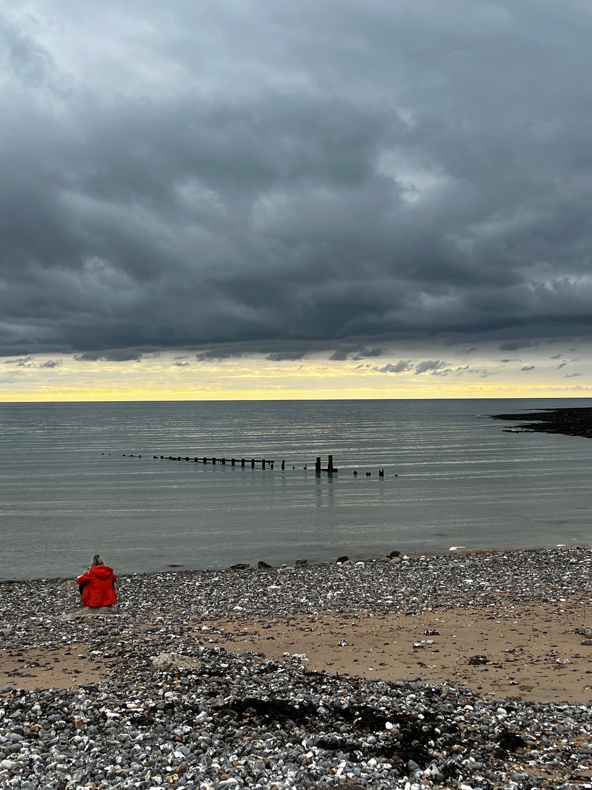 Grita on the Beach. Cuckmere, East Sussex