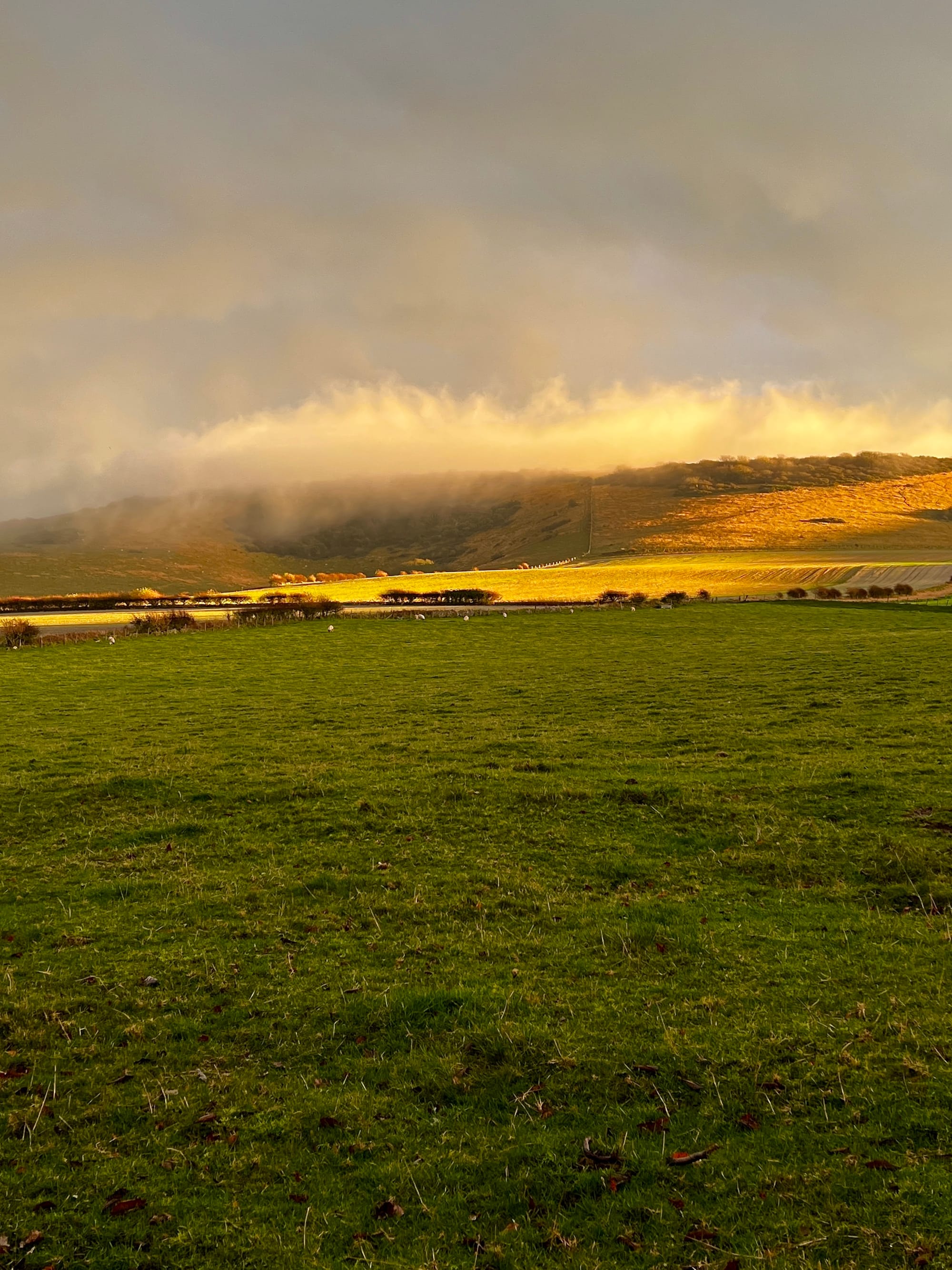 Orographic Cloud. Beddingham, East Sussex