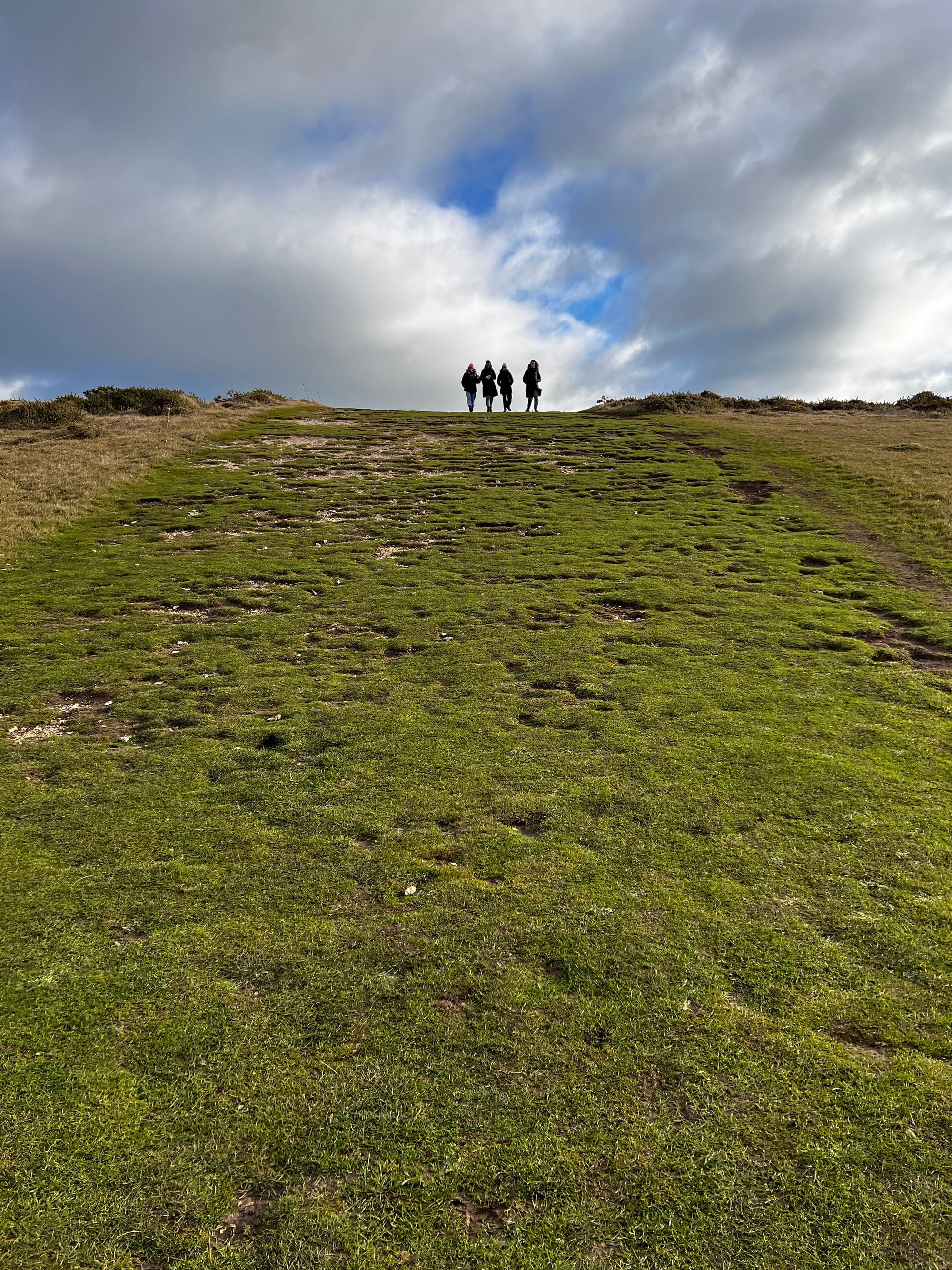 Walkers. Crowlink, East Sussex