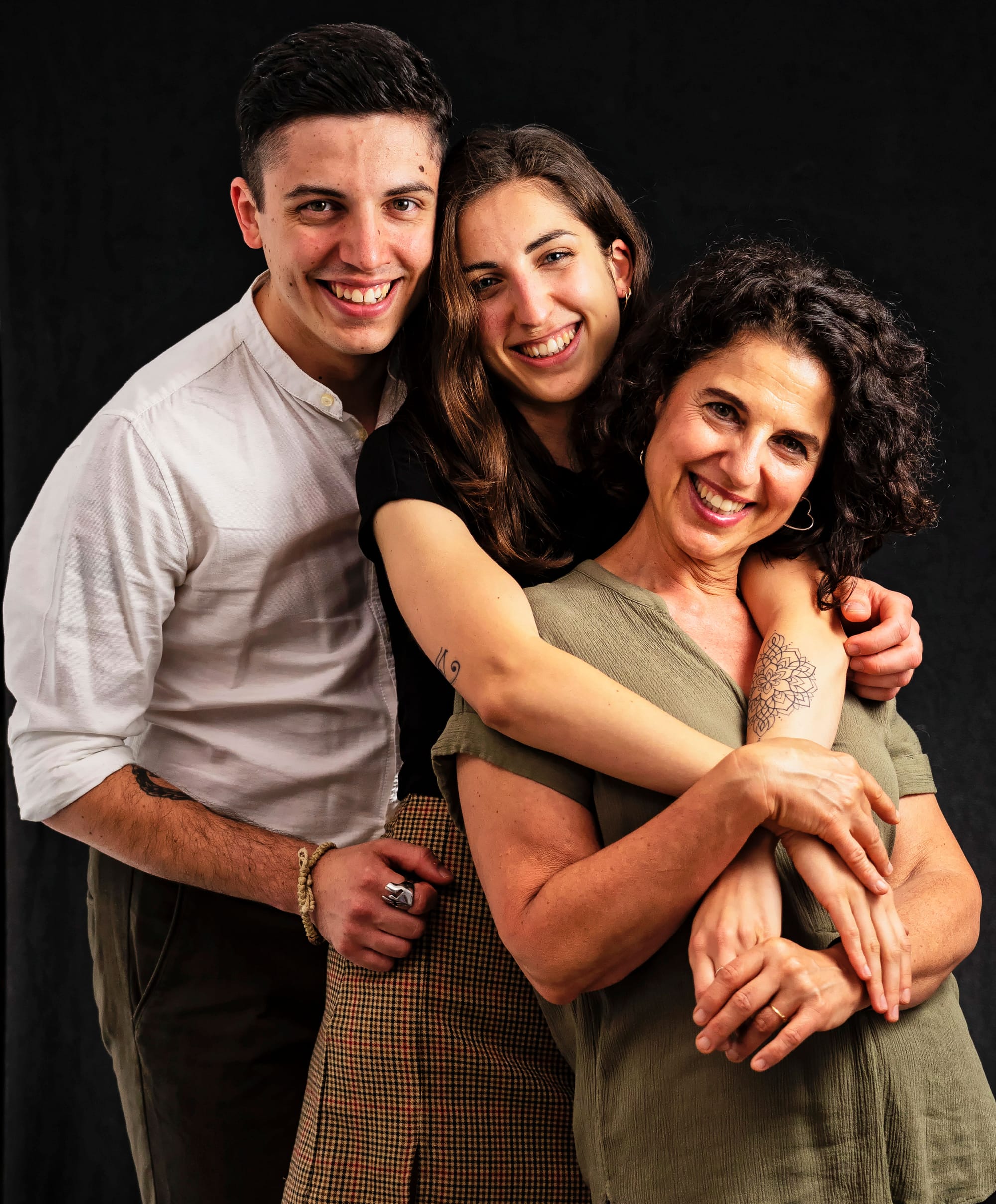 Matteo, Michela e Elisabetta