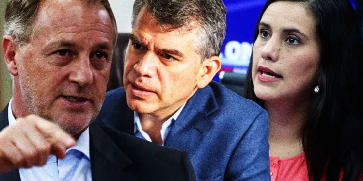 Personajes políticos en contra de la decisión del Legislativo