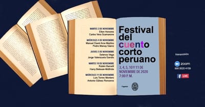 Presentan panel del Festival del Cuento Corto Peruano