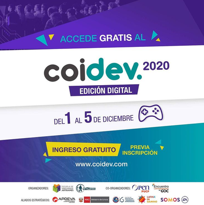 ¡Atención, gamers! Mañana inicia el Congreso Internacional de Desarrolladores de Videojuegos