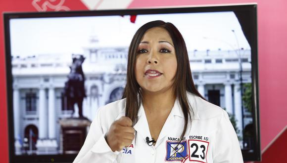 Cecilia García es acusada de filtrar datos personales de congresistas