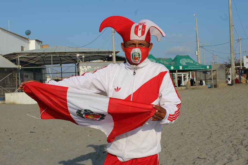 El caminante viajero de Sudamérica