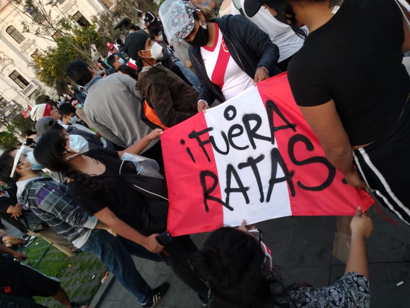 Estudio indica que el 53% de jóvenes participó en marchas o en redes sociales durante crisis política