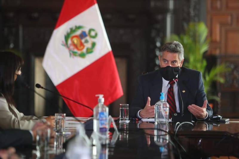 Francisco Sagasti encabezó primera sesión de Consejo del Estado