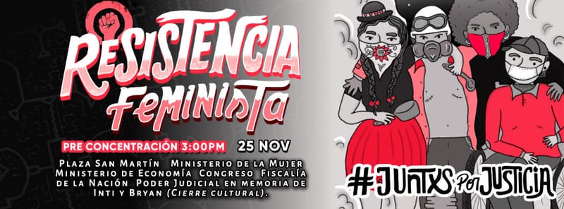 Marcha por el Día de la Eliminación de la Violencia contra la Mujer se desarrollará en el Centro de Lima