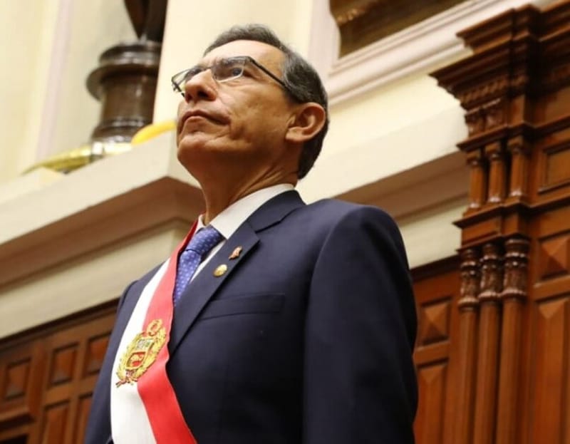 Martín Vizcarra: “Hoy día dejo Palacio de Gobierno”