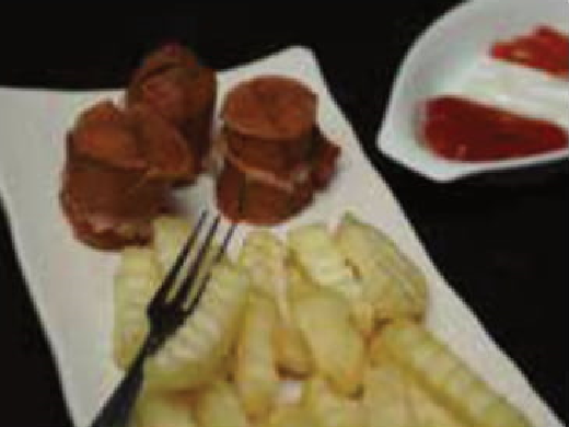 French Fries & Sausages