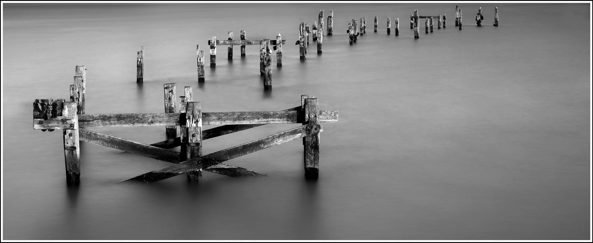 Swanage old pier - Swanage Dorset.