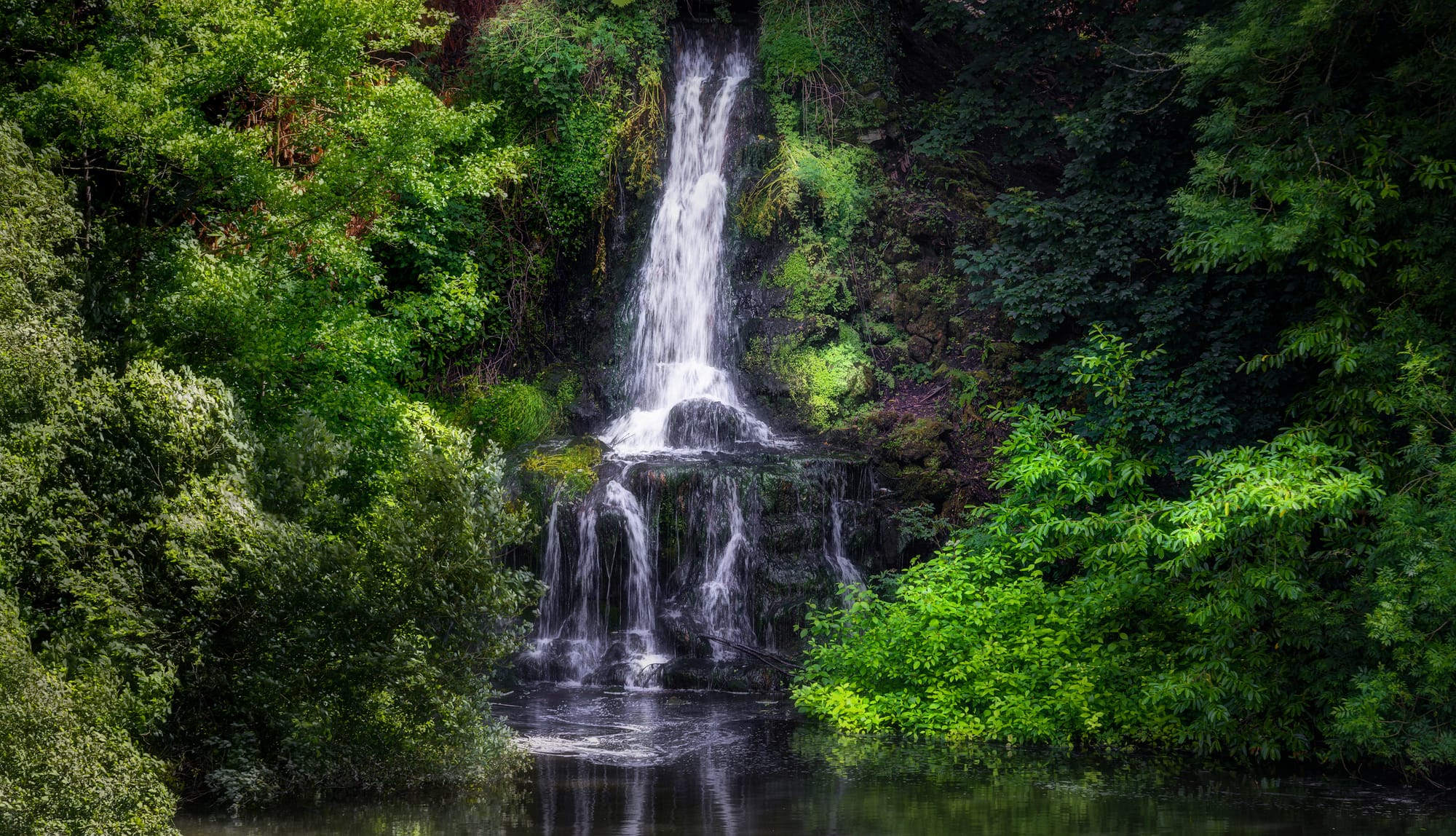 Falling water