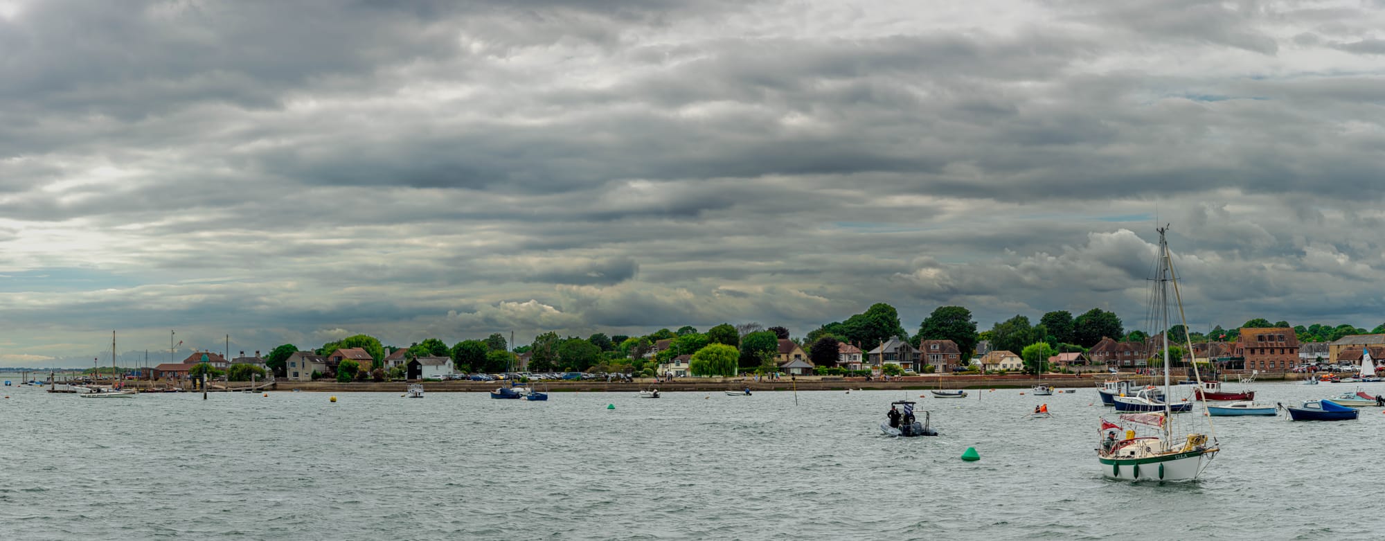 Emsworth promenade panorama