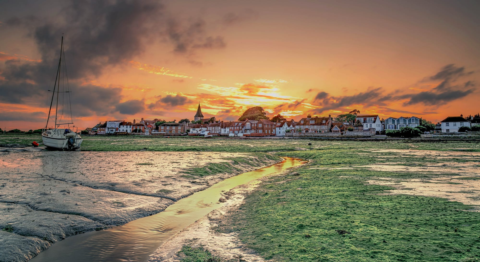 Tides out at Bosham