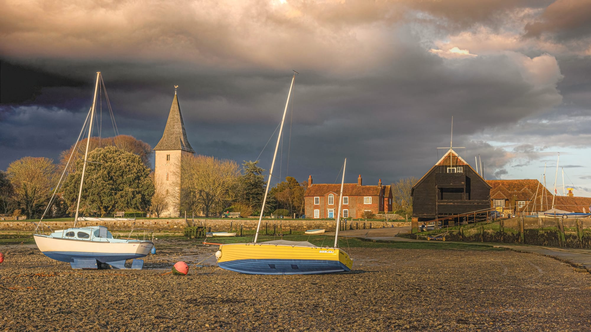 Yellow boat