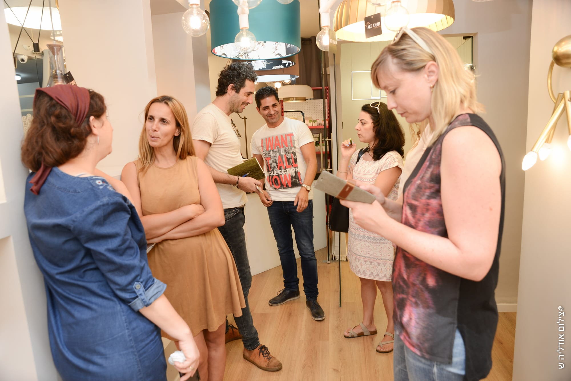 כנס מעצבים ארט לייט תאורה בשיתוף עם חברת יאיר דורם