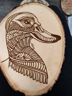 Zentangle Duck