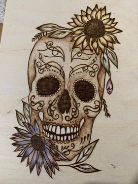 SAMPLE SUGAR SKULL