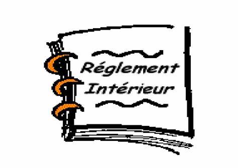 RÈGLEMENT INTÉRIEUR