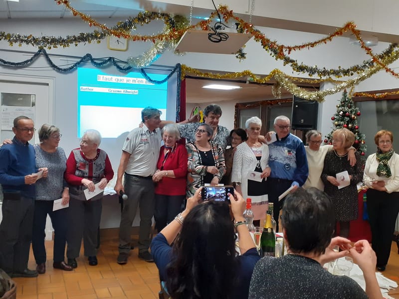 OHOTOS DU REPAS DE NOËL DU 8 DECEMBRE 2023